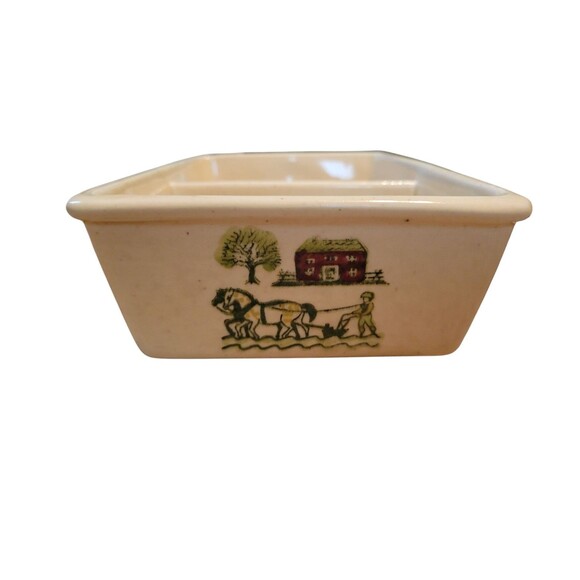 Metlox Poppytrail Provincial Homestead Serving Dish 2 Compartments - Picture 4 of 6